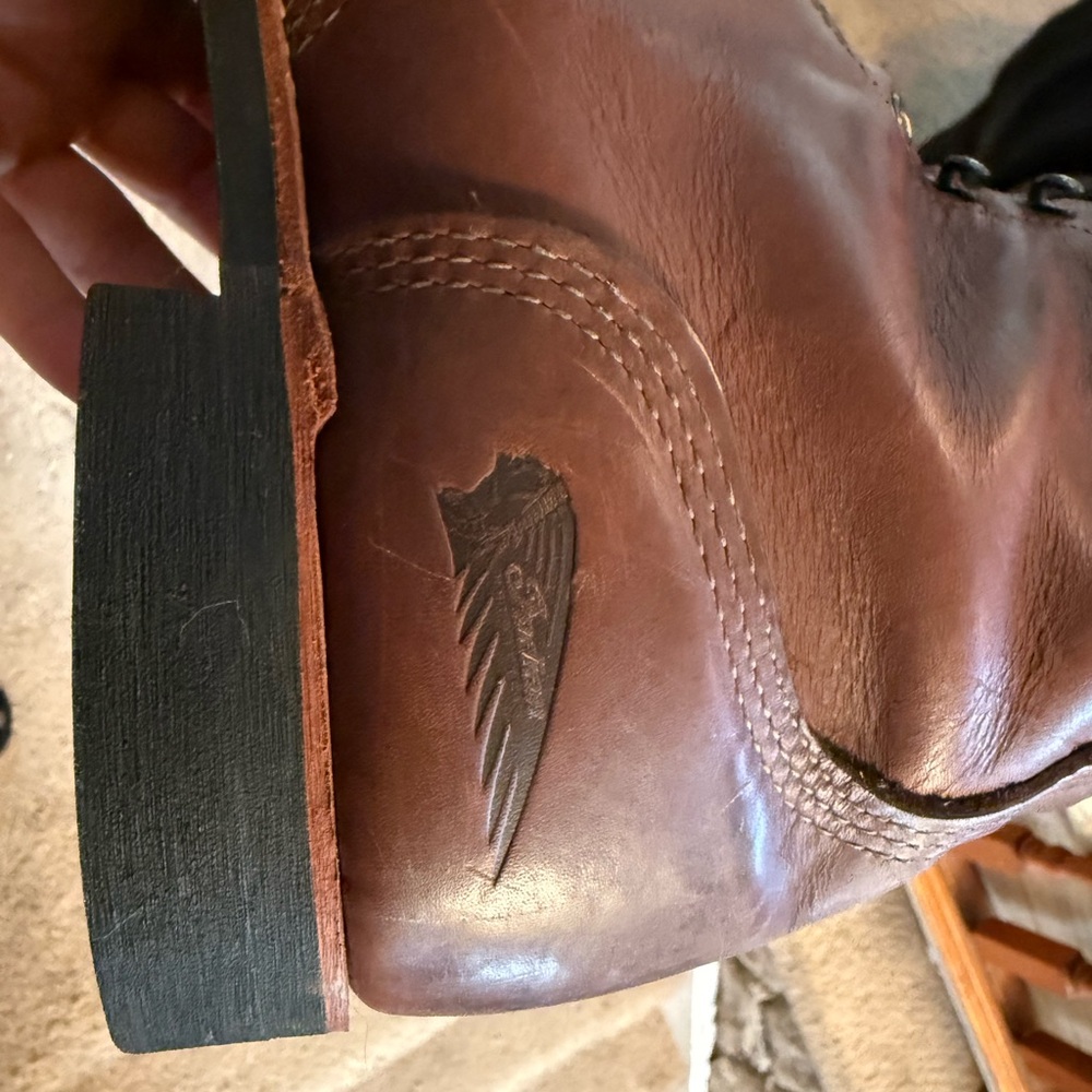 Rare Red Wing Indian motorcycle riding Boot - Picture 8 of 9